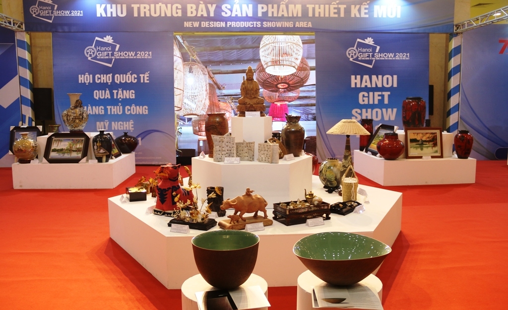 Hanoi Gift Show 2021 tạo cơ hội cho làng nghề quảng bá, mở rộng thị trường Hanoi Gift Show 2021 tạo cơ hội cho làng nghề quảng bá, mở rộng thị trường