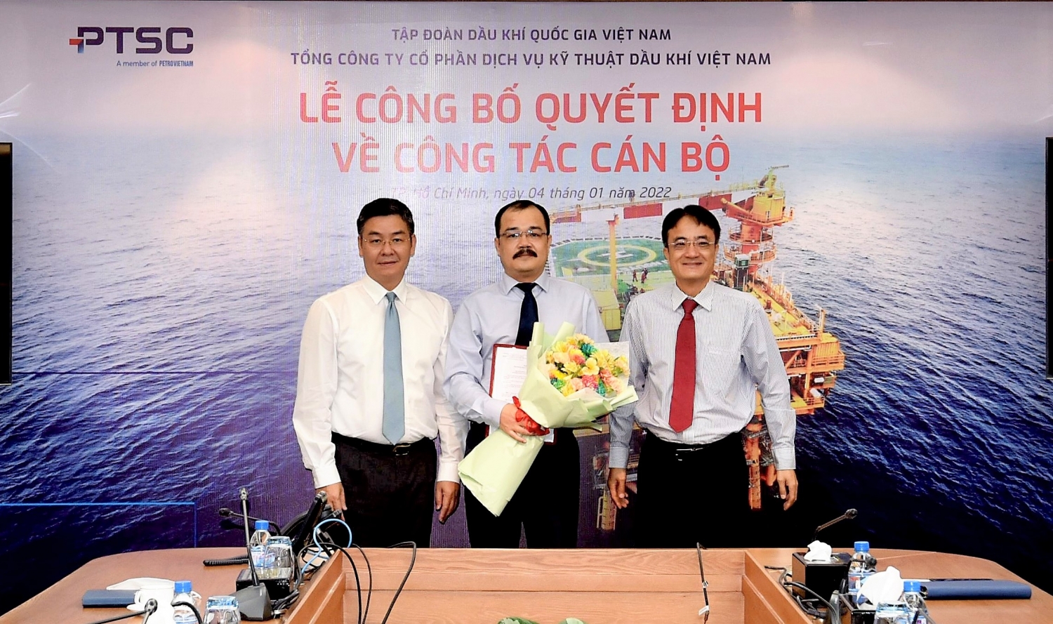 PTSC công bố và trao quyết định bổ nhiệm cán bộ
