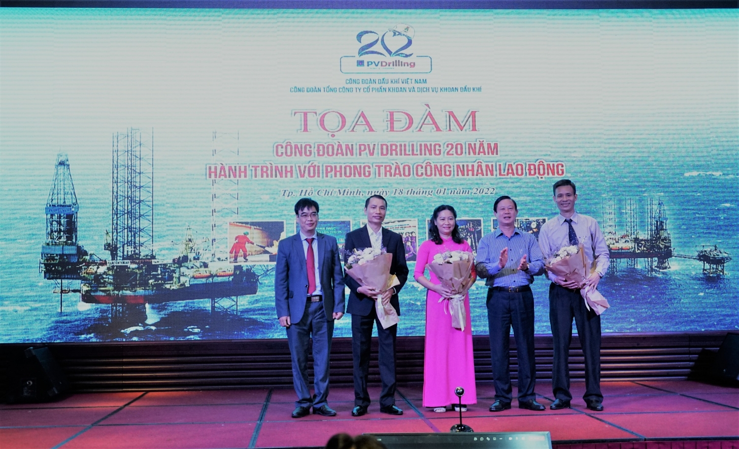Công đoàn PV Drilling: Hành trình 20 năm với phong trào công nhân lao động