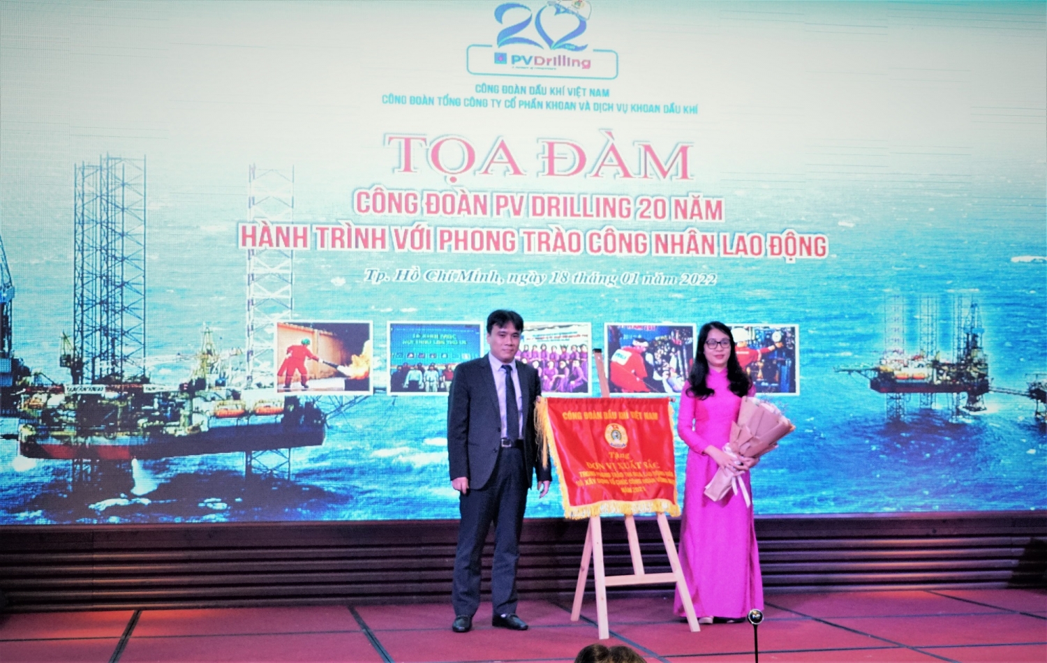 Công đoàn PV Drilling: Hành trình 20 năm với phong trào công nhân lao động
