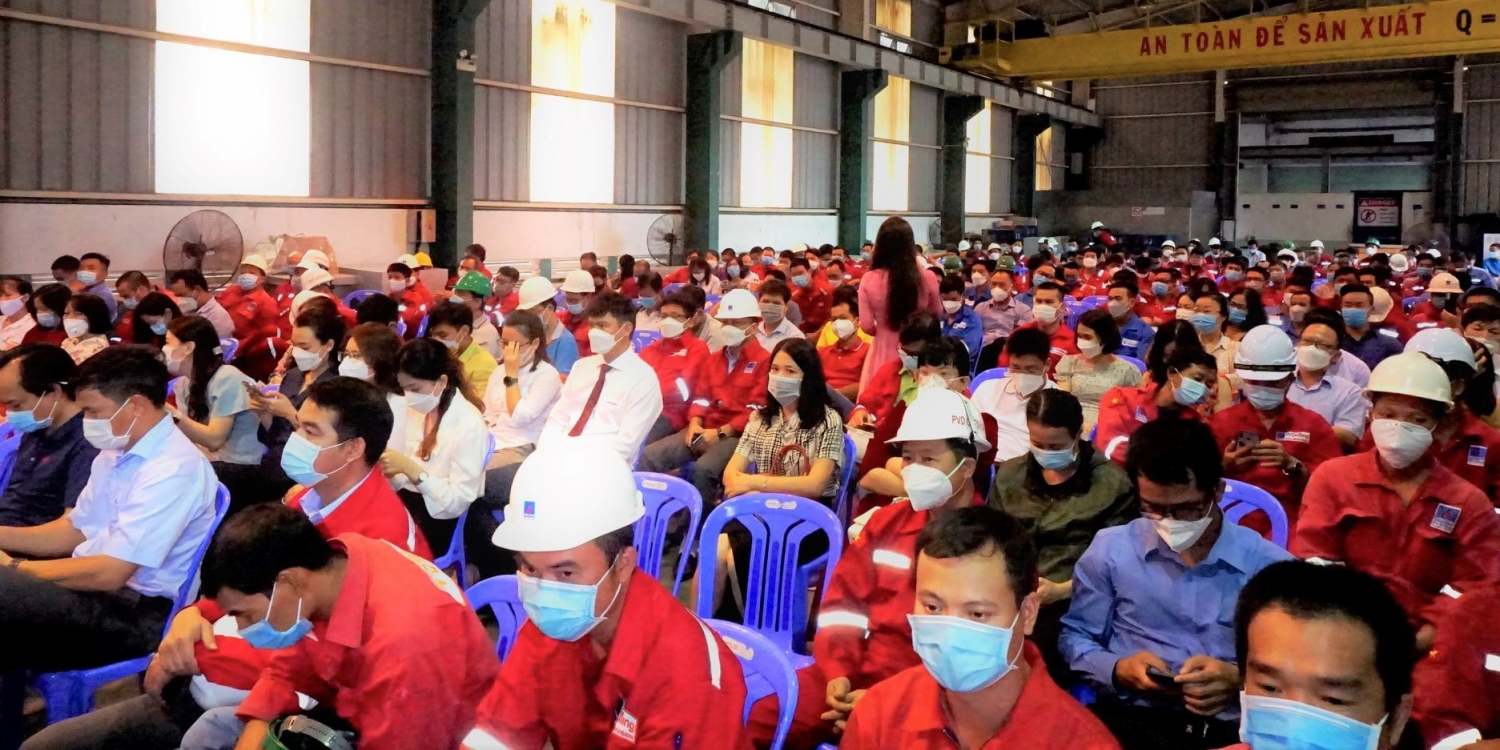 Công đoàn PV Drilling chăm lo tết cho người lao động xuân Nhâm Dần 2022
