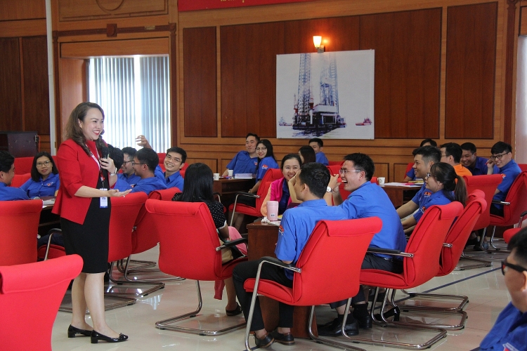Đoàn Thanh niên Vietsovpetro tổ chức sinh hoạt chuyên đề văn hóa doanh nghiệp