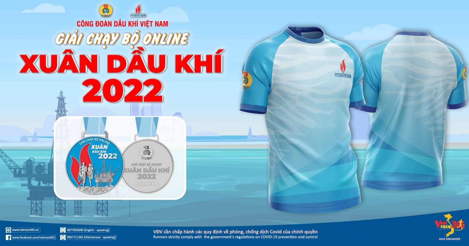 Giải chạy online Xuân Dầu khí 2022: Hơn 500 NLĐ đăng ký trong ngày đầu mở cổng