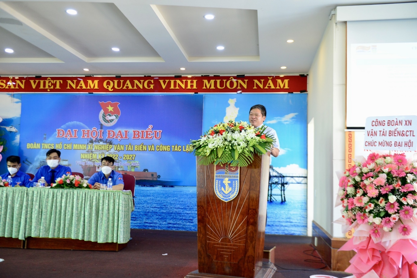 Đại hội Đại biểu Đoàn Thanh niên Xí nghiệp Vận tải biển và Công tác lặn lần thứ VIII, nhiệm kỳ 2022 - 2027
