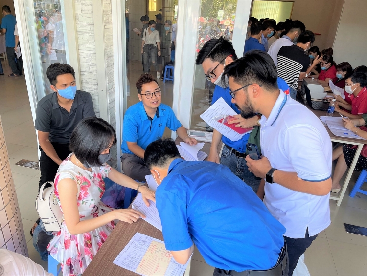 Người lao động Vietsovpetro tích cực tham gia hiến máu nhân đạo