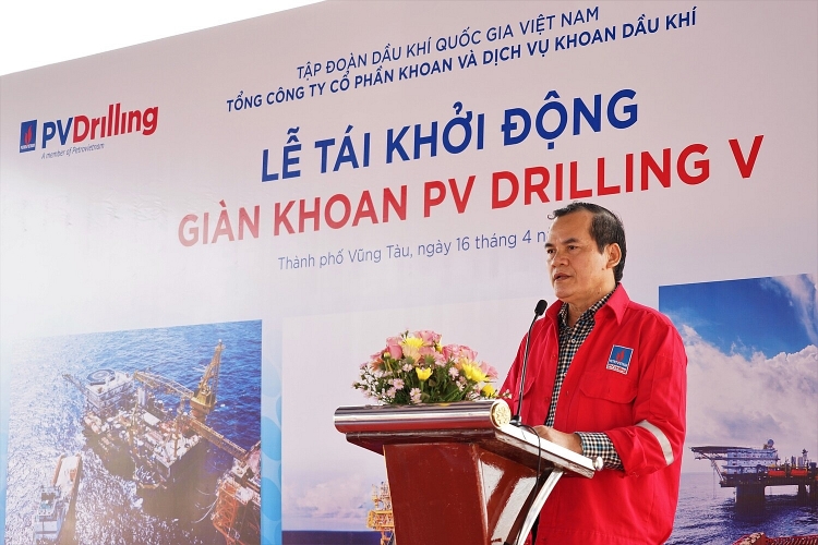 PV Drilling tái khởi động giàn khoan PV DRILLING V