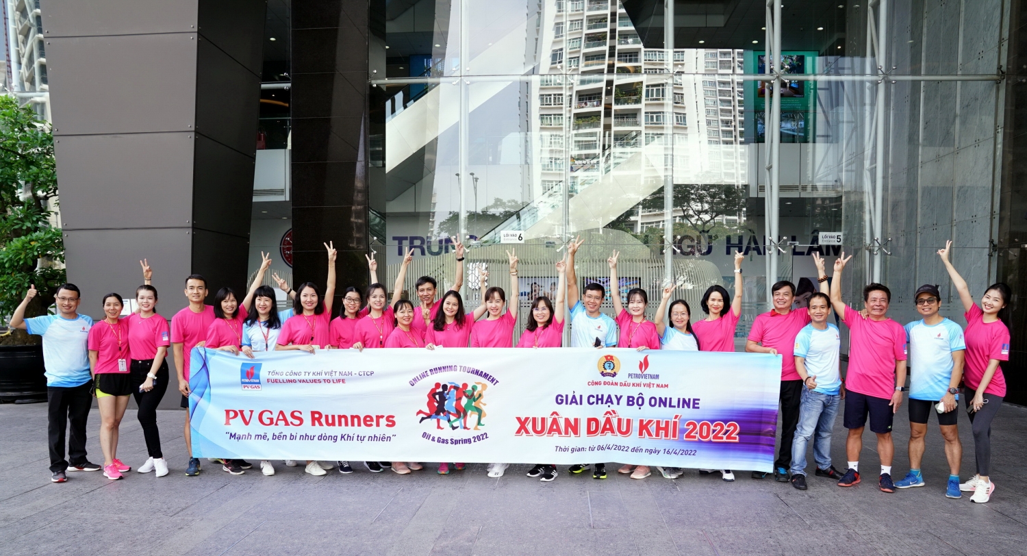 Giải chạy bộ online “Xuân Dầu khí 2022”: Lan tỏa năng lượng tích cực