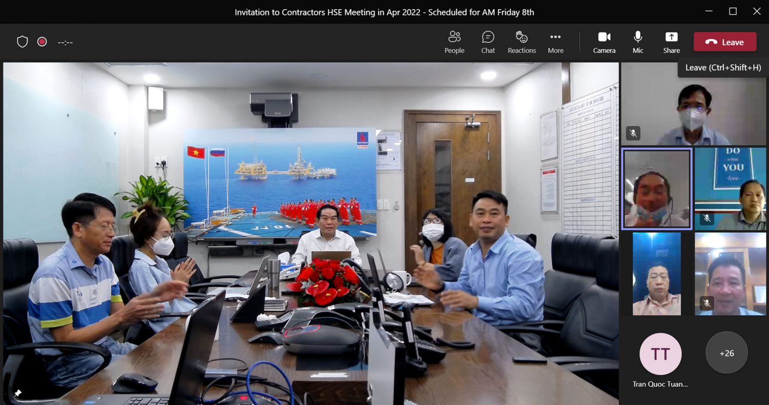 BIENDONG POC hoàn thành xuất sắc công tác An toàn - Sức khỏe - Môi trường quý I/2022