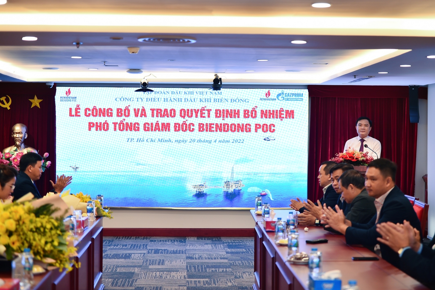 BIENDONG POC công bố quyết định bổ nhiệm Phó Tổng Giám đốc