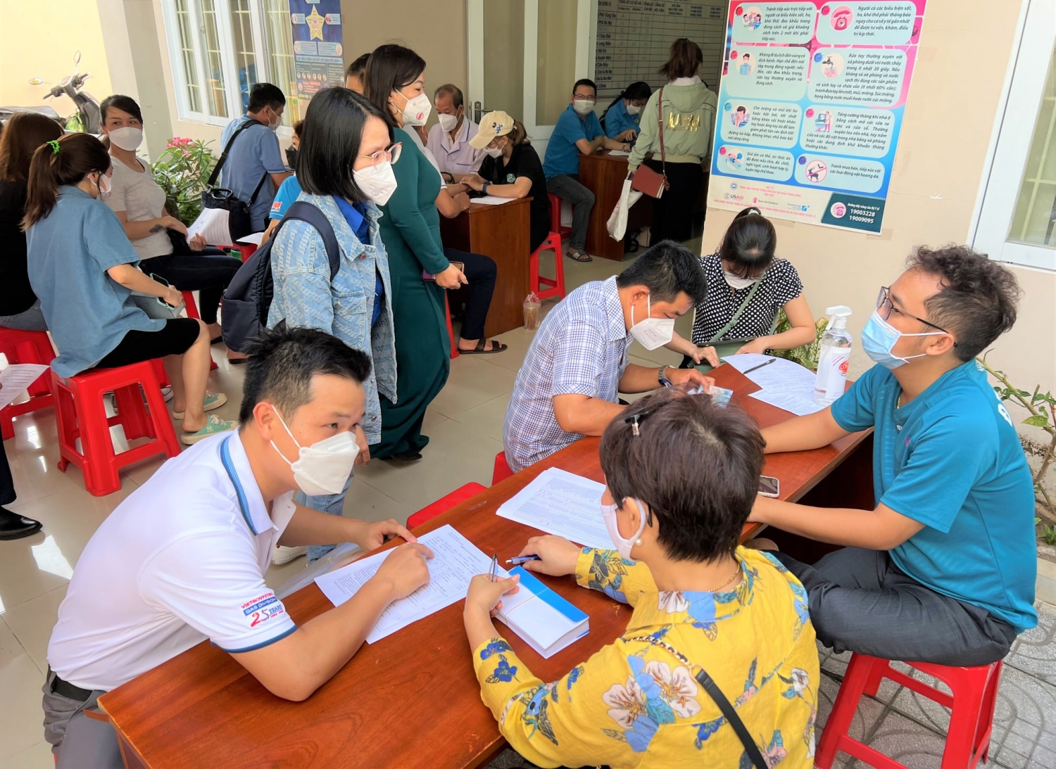 Người lao động Vietsovpetro tích cực tham gia chương trình hiến máu tình nguyện năm 2022