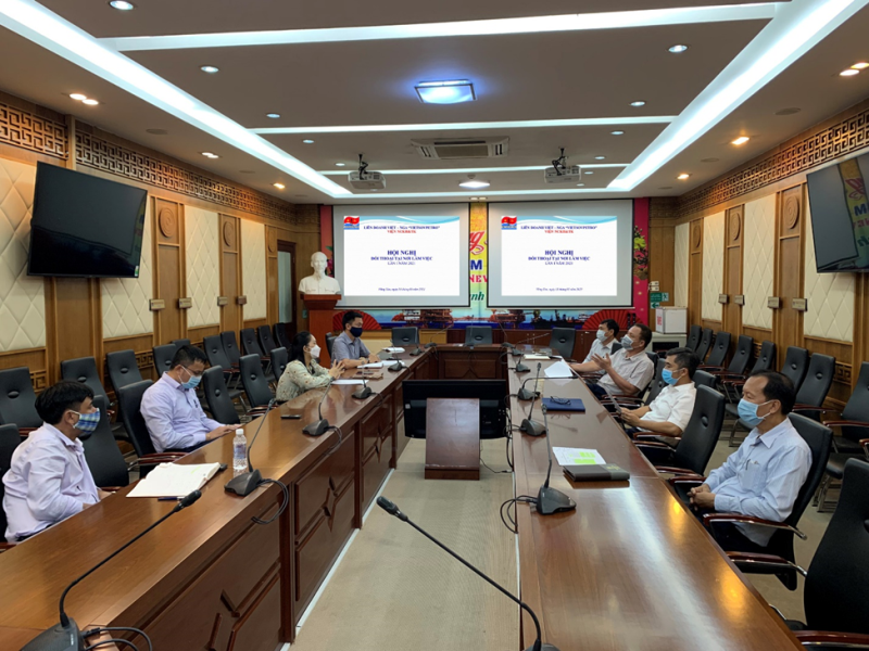 Viện NCKH&TK tổ chức đối thoại định kỳ tại nơi làm việc lần thứ I năm 2021