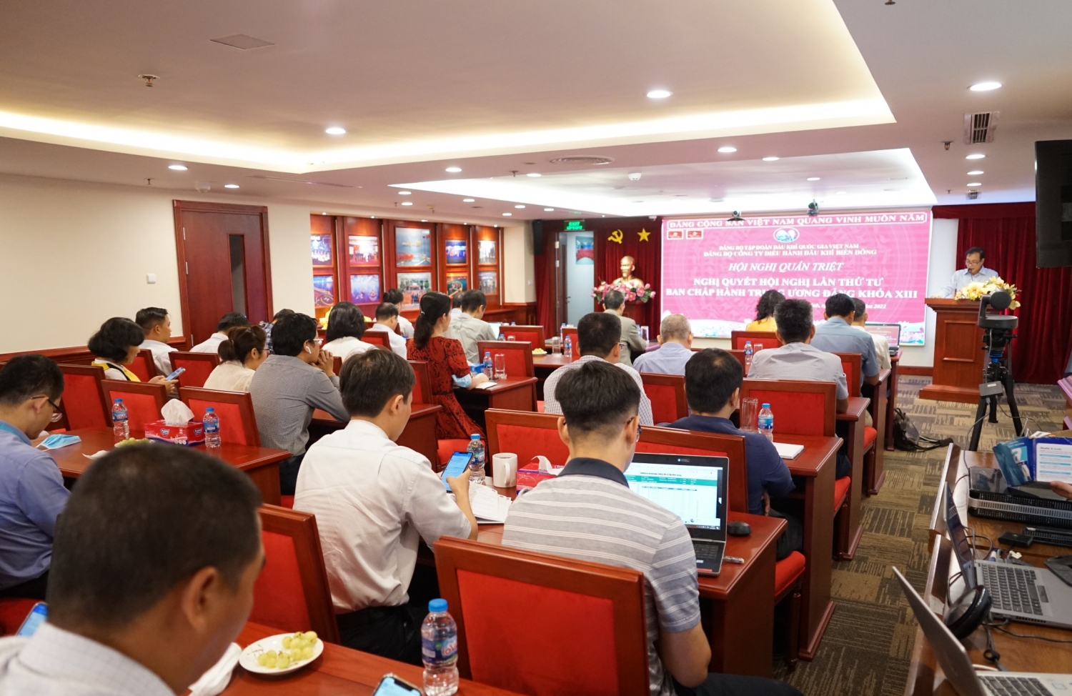 BIENDONG POC học tập, quán triệt kết luận, quy định của Hội nghị lần thứ tư Ban Chấp hành Trung ương Đảng khóa XIII