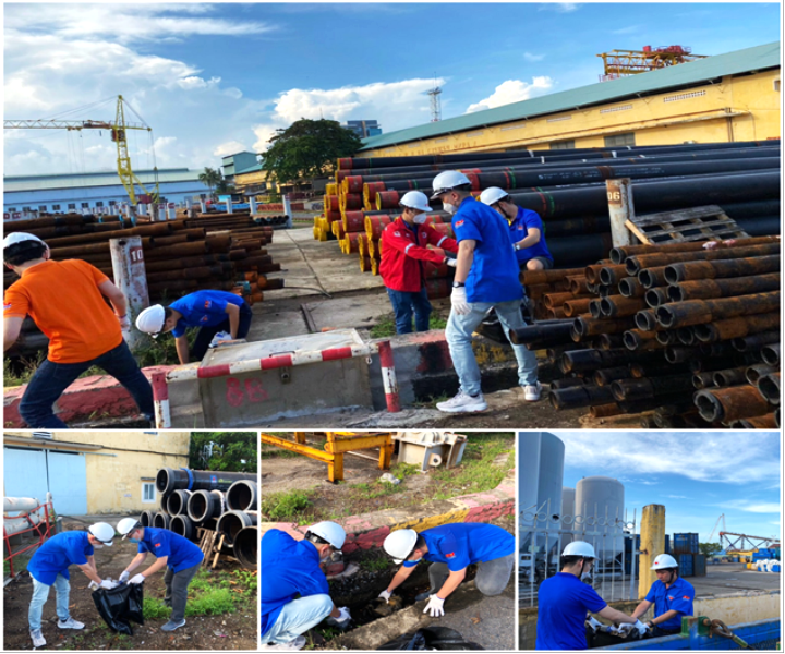 Tuổi trẻ Xí nghiệp Dịch vụ hưởng ứng Tháng hành động về An toàn - Vệ sinh lao động