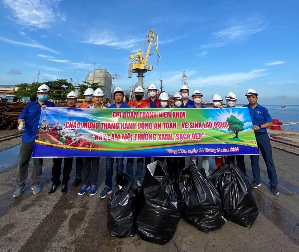 Tuổi trẻ Xí nghiệp Dịch vụ hưởng ứng Tháng hành động về An toàn - Vệ sinh lao động