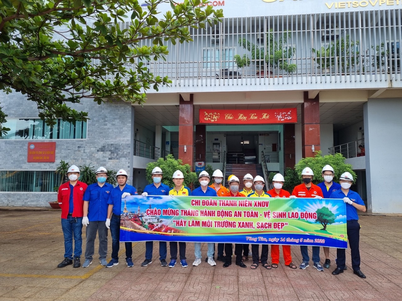 Tuổi trẻ Xí nghiệp Dịch vụ hưởng ứng Tháng hành động về An toàn - Vệ sinh lao động