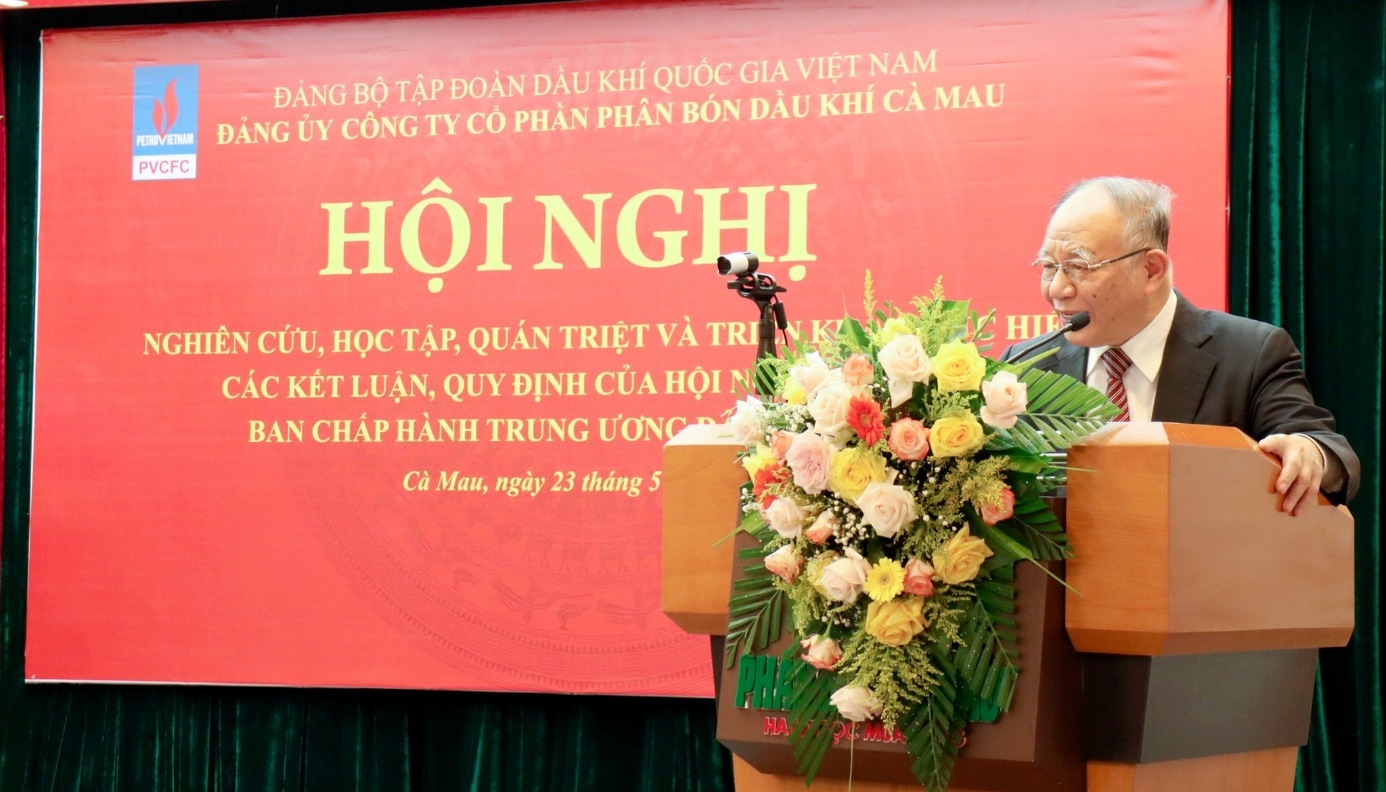 Đảng ủy PVCFC tổ chức Hội nghị kiểm điểm, tự phê bình với chủ đề “Tự soi - Tự sửa”