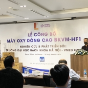 PETROSETCO tài trợ dự án sản xuất máy oxy dòng cao HFNC