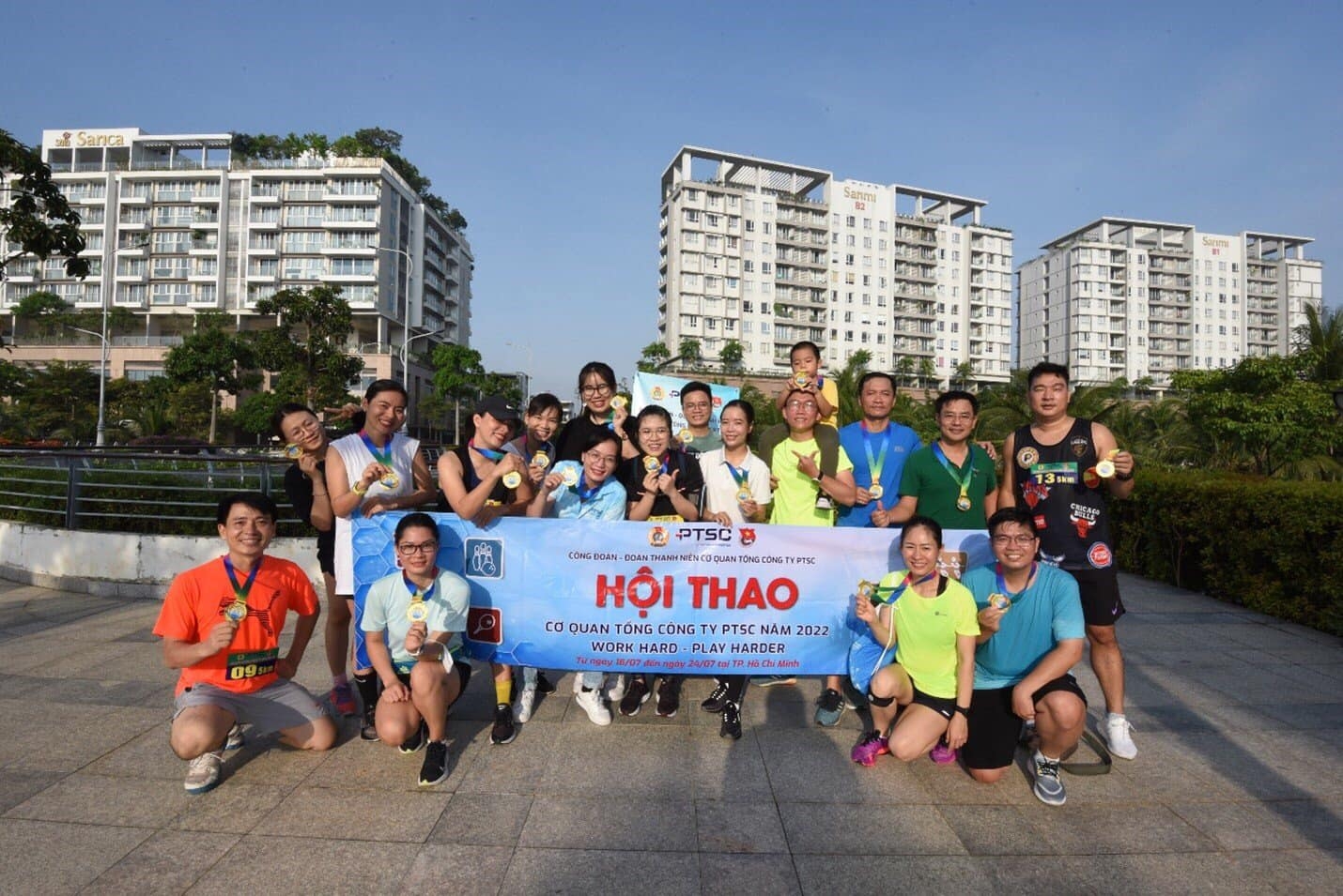 Sôi nổi Hội thao Cơ quan Tổng công ty PTSC năm 2022