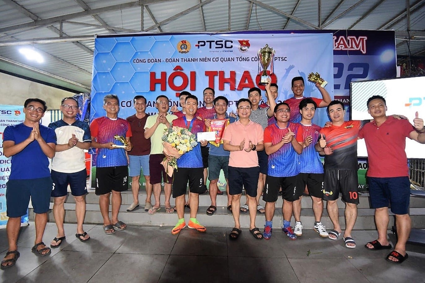 Sôi nổi Hội thao Cơ quan Tổng công ty PTSC năm 2022