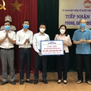 PTSC Thanh Hóa tiếp tục ủng hộ công tác phòng, chống dịch Covid-19