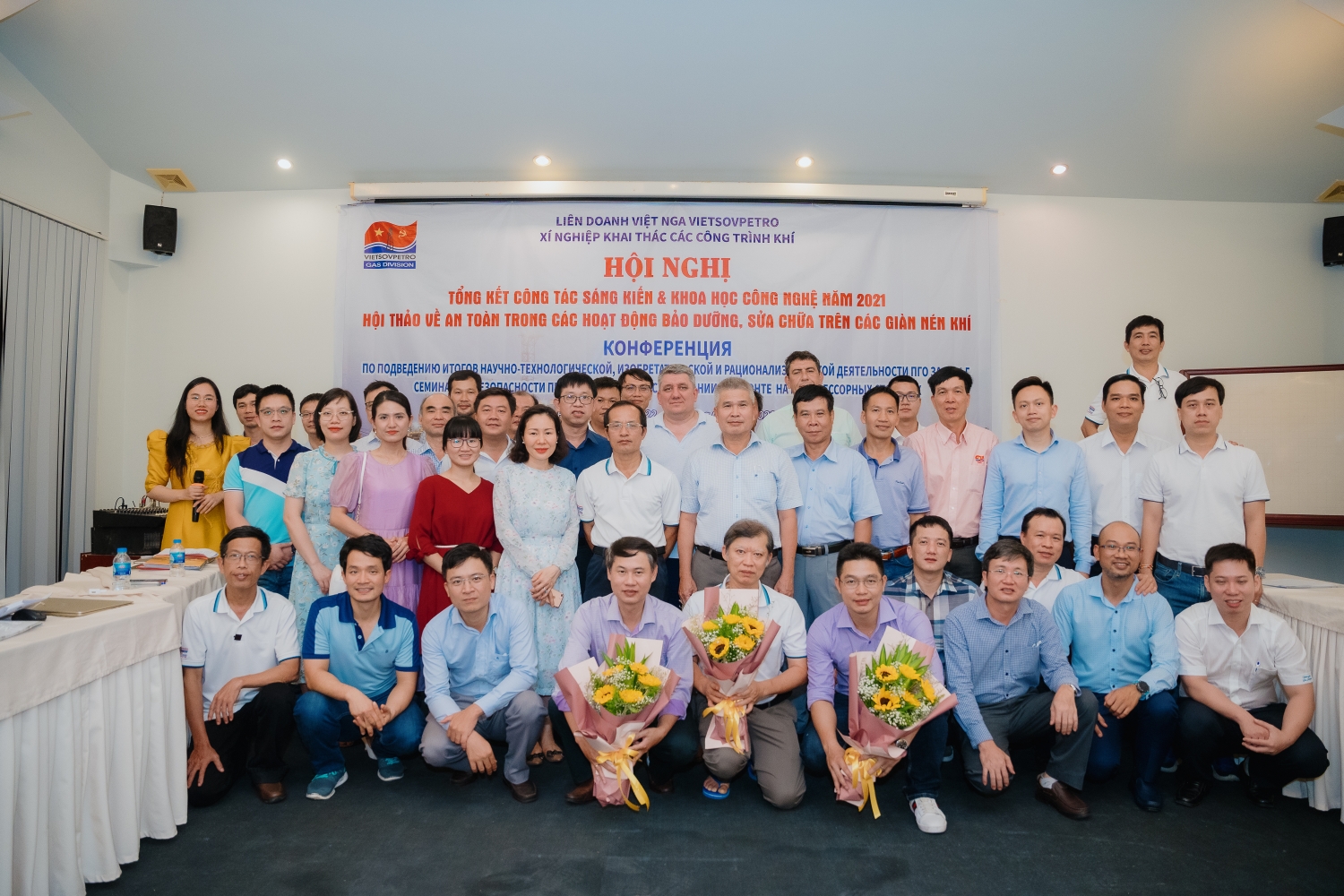 Xí nghiệp Khí Vietsovpetro tổng kết công tác sáng kiến sáng chế, khoa học công nghệ năm 2021