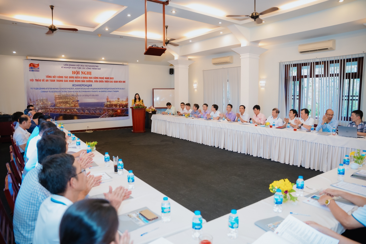 Xí nghiệp Khí Vietsovpetro tổng kết công tác sáng kiến sáng chế, khoa học công nghệ năm 2021