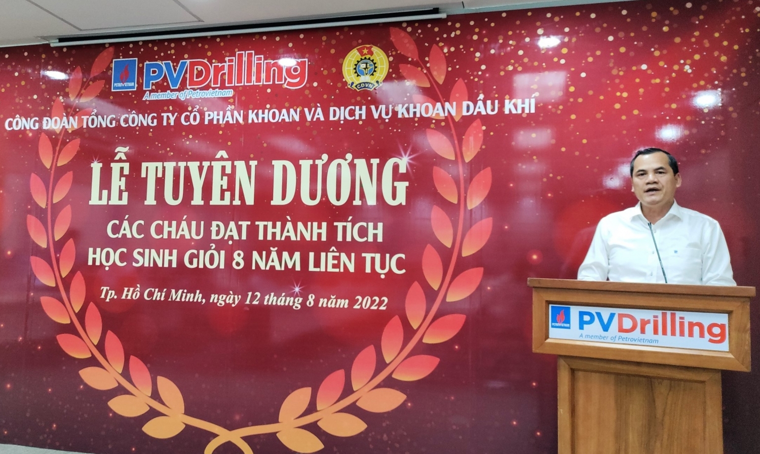 PV Drilling tuyên dương con em CBCNV có thành tích học tập xuất sắc năm học 2021-20122