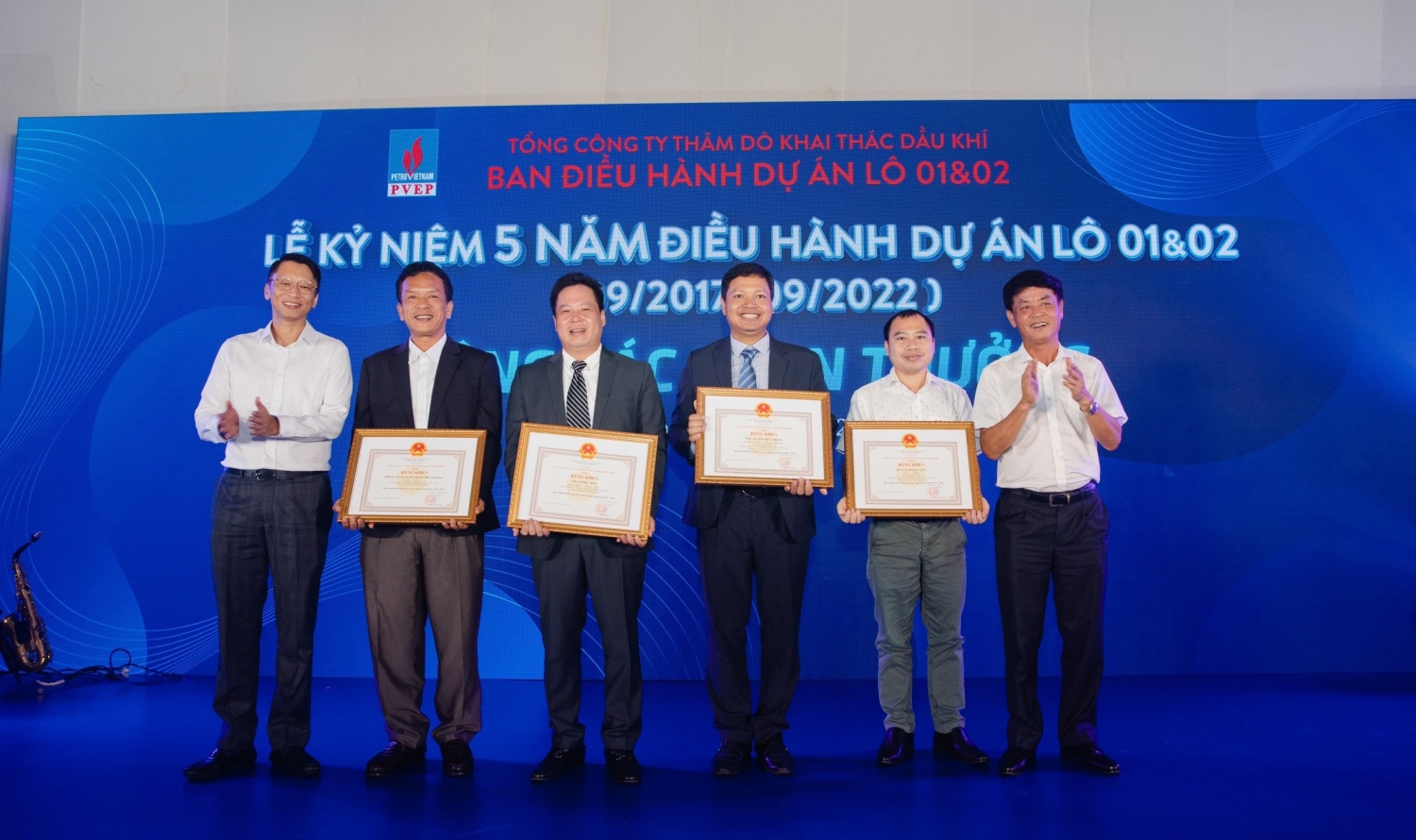Dự án Điều hành dầu khí PVEP Lô 01&02 (10/9/2017 – 10/9/2022): Hành trình 5 năm cống hiến và khẳng định
