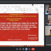Quán triệt các quy định mới của Ban chấp hành Trung ương