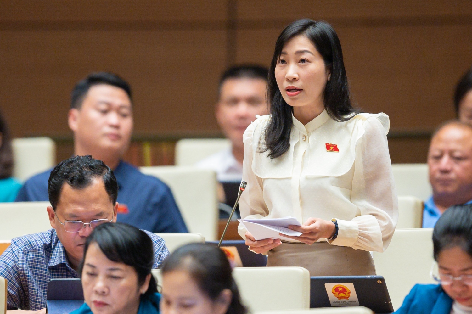 Đại biểu Hoàng Thị Thanh Thúy – Đoàn ĐBQH tỉnh Tây Ninh
