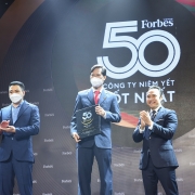 Forbes vinh danh PVCFC là một trong 50 doanh nghiệp niêm yết tốt nhất Việt Nam