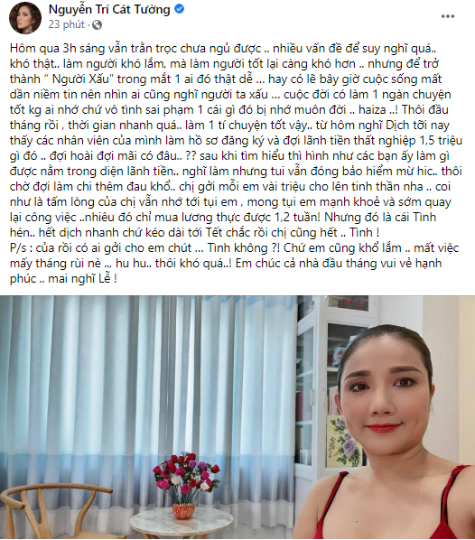 Tin hot giải trí ngày 2/9: Nam Thư chia sẻ từng tiếp xúc với F0 khi làm thiện nguyện Tin hot giải trí ngày 2/9: Nam Thư chia sẻ từng tiếp xúc với F0 khi làm thiện nguyện