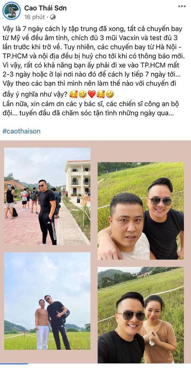 Tin hot giải trí ngày 2/9: Nam Thư chia sẻ từng tiếp xúc với F0 khi làm thiện nguyện Tin hot giải trí ngày 2/9: Nam Thư chia sẻ từng tiếp xúc với F0 khi làm thiện nguyện