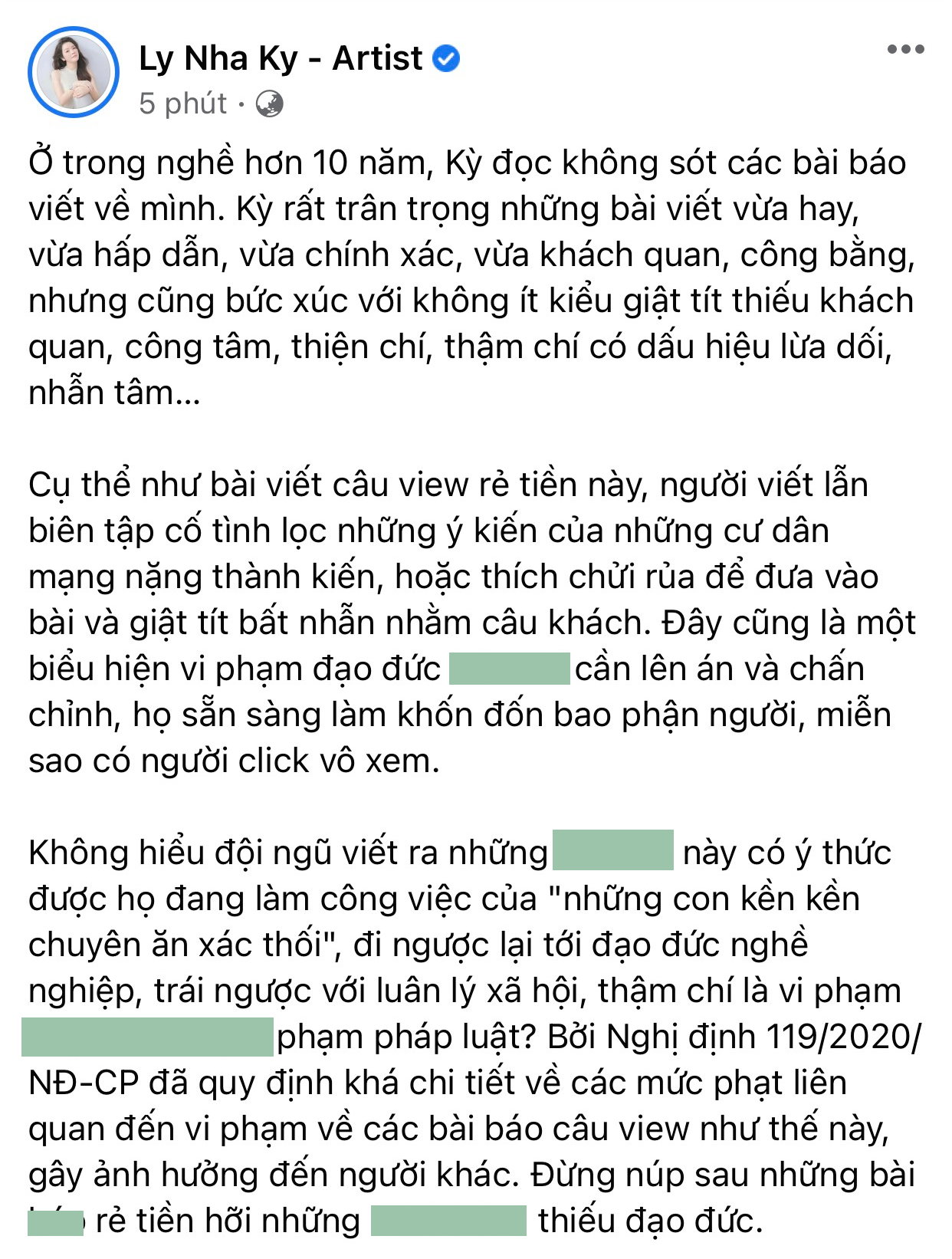 Tin hot giải trí ngày 11/9: Bảo Thy phản ứng khi bị nói Tin hot giải trí ngày 11/9: Bảo Thy phản ứng khi bị nói