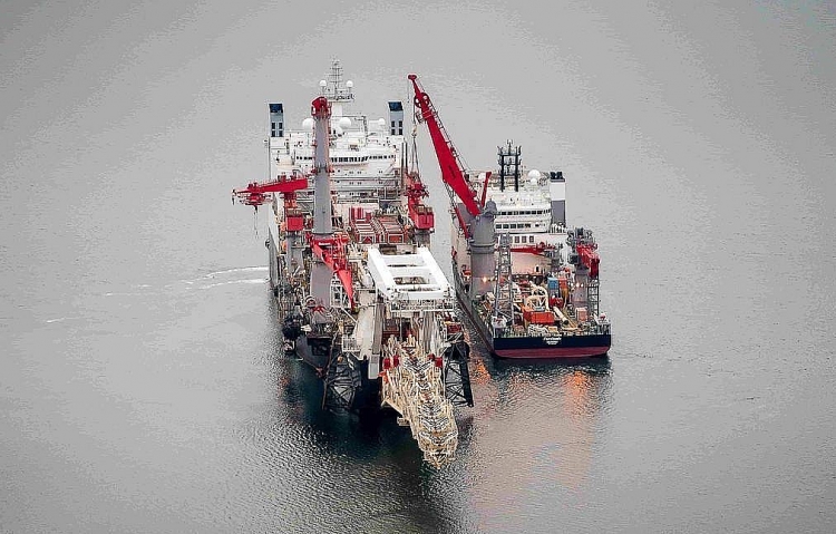 Nord Stream 2 sẽ tiếp tục được xây dựng ở vùng biển Đan Mạch vào ngày 15 tháng 1