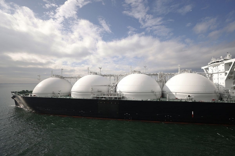 Nhập khẩu LNG của châu Âu tăng lên mức kỷ lục