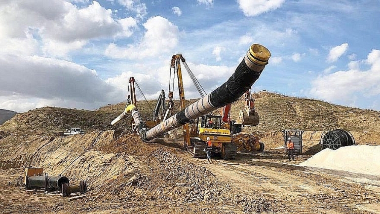 Israel chuẩn bị xuất khẩu khí đốt sang Ai Cập qua tuyến đường ống mới