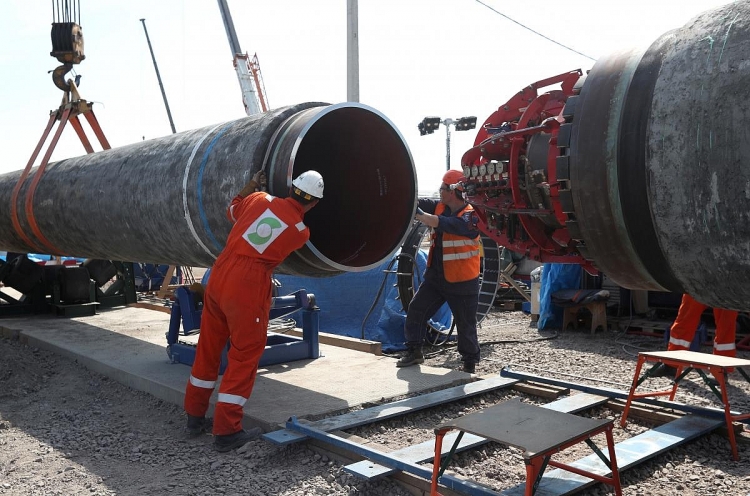 Đức kiên quyết hoàn thành Nord Stream 2 bất chấp sự phản đối của Mỹ