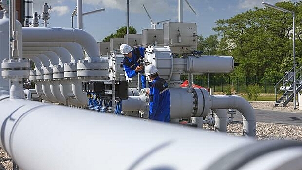 Các kho khí đốt của Đức đã được lấp đầy 25%
