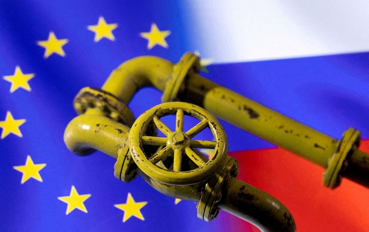 Dòng khí đốt của Nga đến Slovakia giảm đáng kể