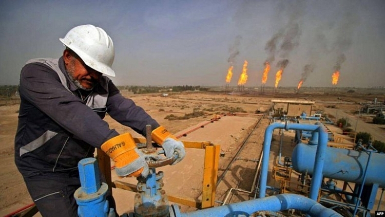 Mỹ giảm đáng kể lượng dầu nhập khẩu từ Iraq trong tuần trước