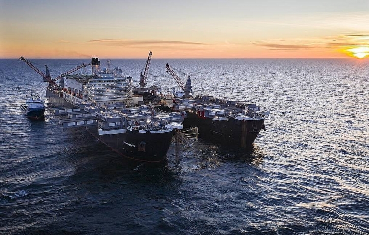 Gazprom và các đối tác đã tài trợ toàn bộ tiền để thi công Nord Stream 2