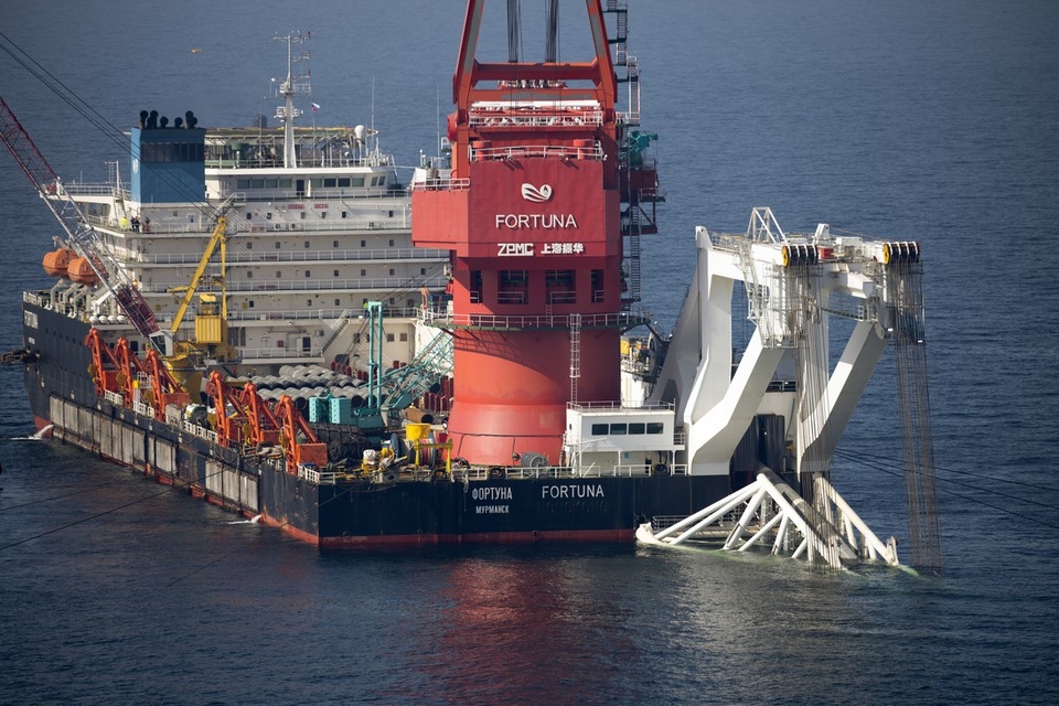 Nord Stream 2: Đã hoàn tất việc xây dựng ngoài khơi của chuỗi đầu tiên của đường ống dẫn khí