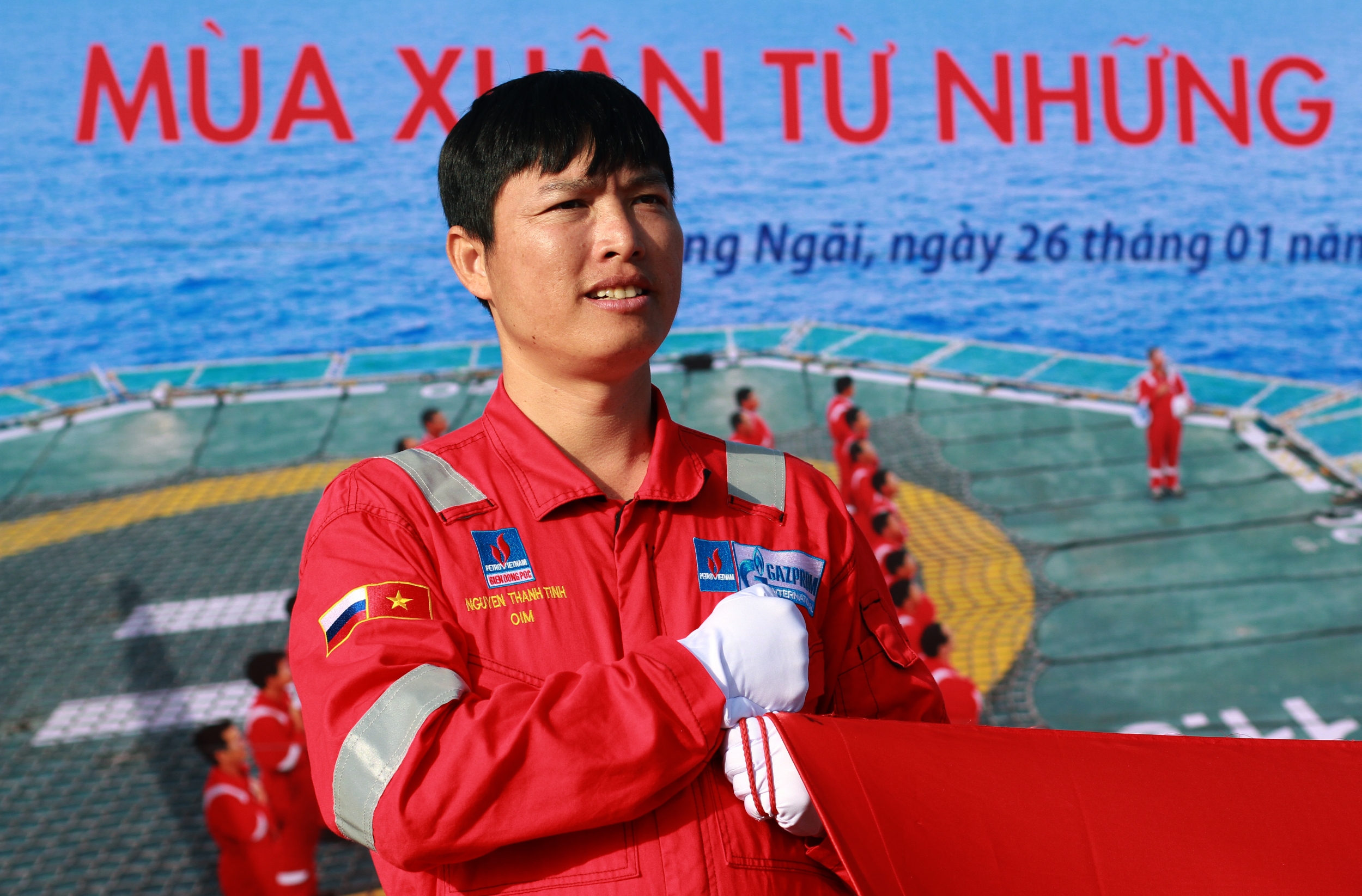 Hành trình Mùa Xuân từ những giếng dầu: Xúc động những hình ảnh từ Dung Quất