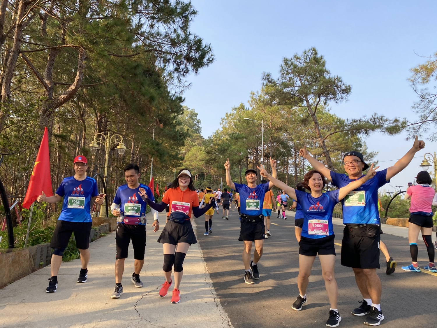Tất cả VĐV BSR đều hoàn thành đường chạy đăng ký tại Tiền Phong Marathon 2021