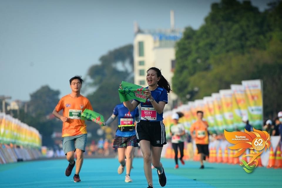 Tất cả VĐV BSR đều hoàn thành đường chạy đăng ký tại Tiền Phong Marathon 2021