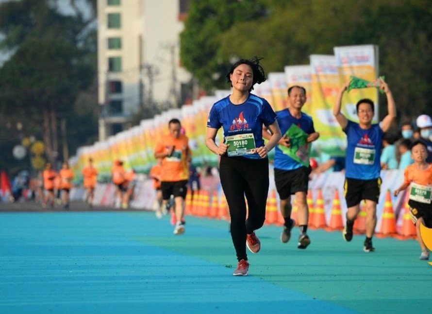Tất cả VĐV BSR đều hoàn thành đường chạy đăng ký tại Tiền Phong Marathon 2021