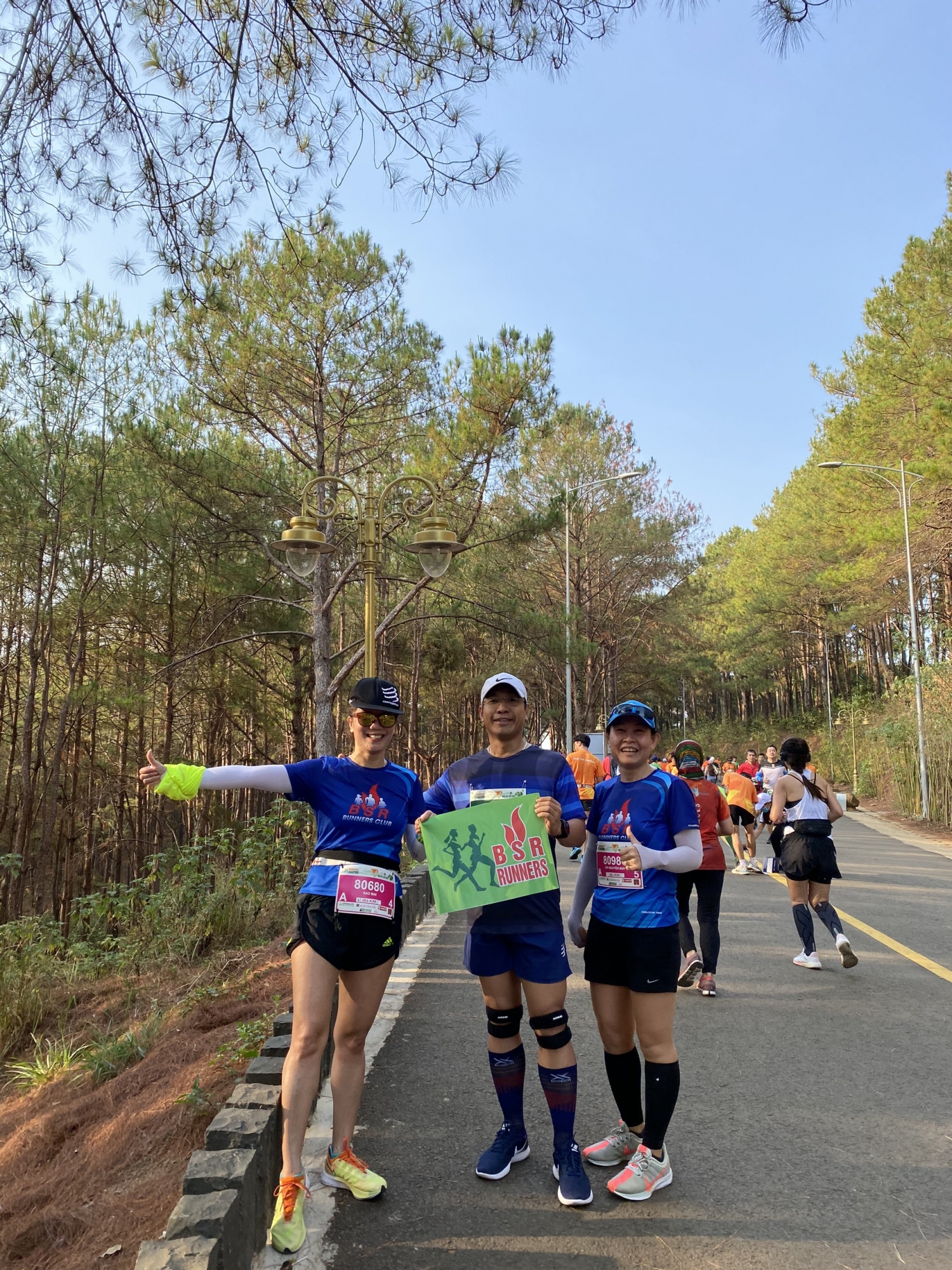 Tất cả VĐV BSR đều hoàn thành đường chạy đăng ký tại Tiền Phong Marathon 2021