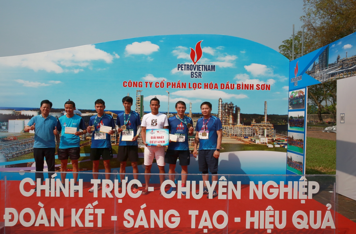 Tất cả VĐV BSR đều hoàn thành cự ly đăng ký tại VnExpress Marathon Huế 2022