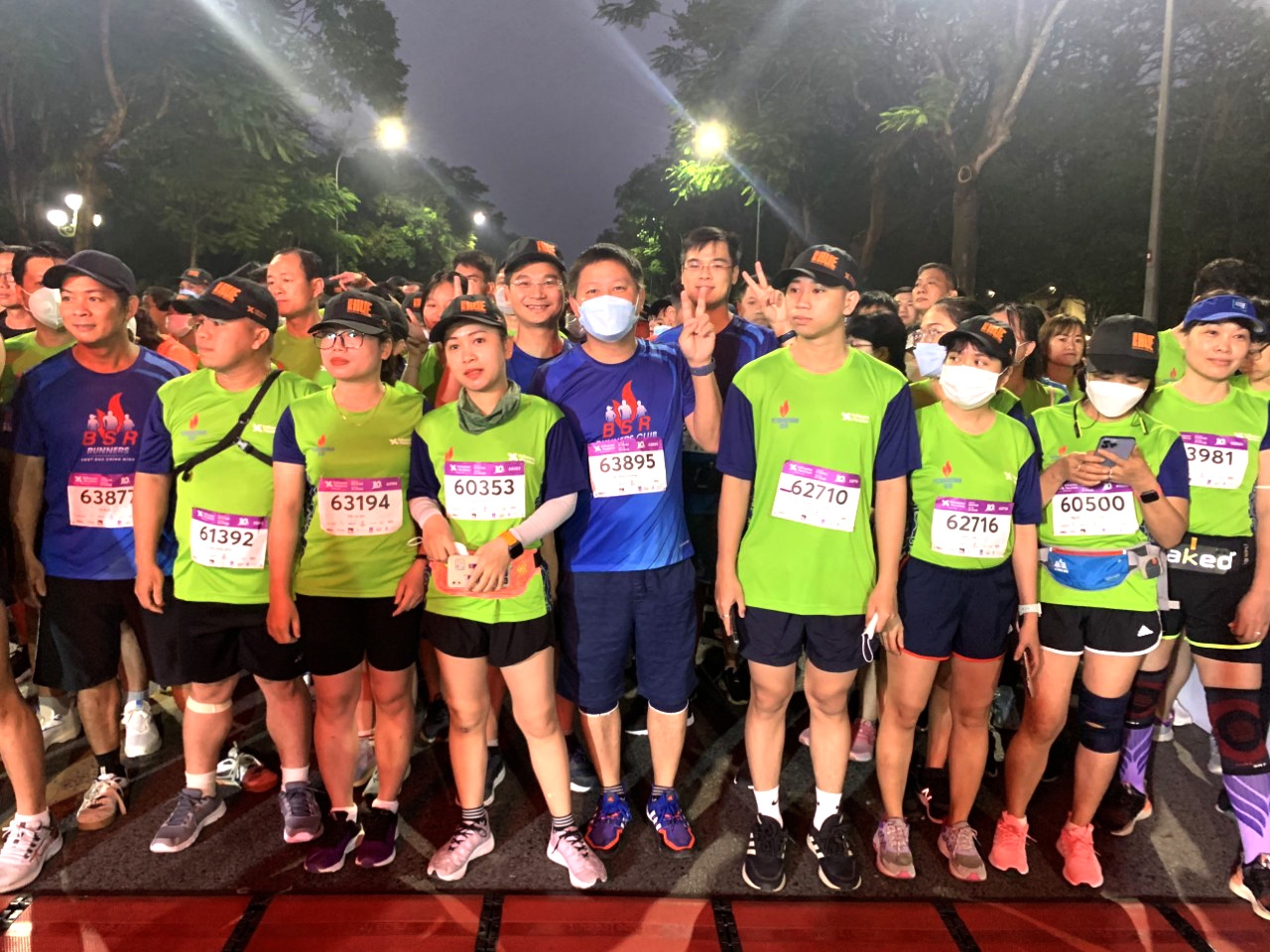 Tất cả VĐV BSR đều hoàn thành cự ly đăng ký tại VnExpress Marathon Huế 2022